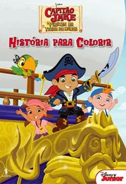 Capitão Jake e os Piratas da Terra do Nunca – História Para Colorir