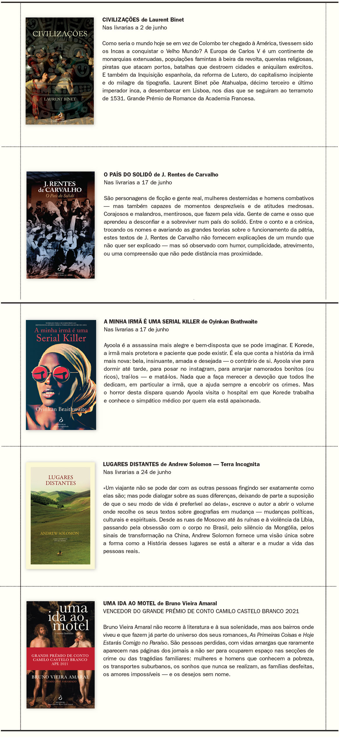 Novidades Editora Quetzal