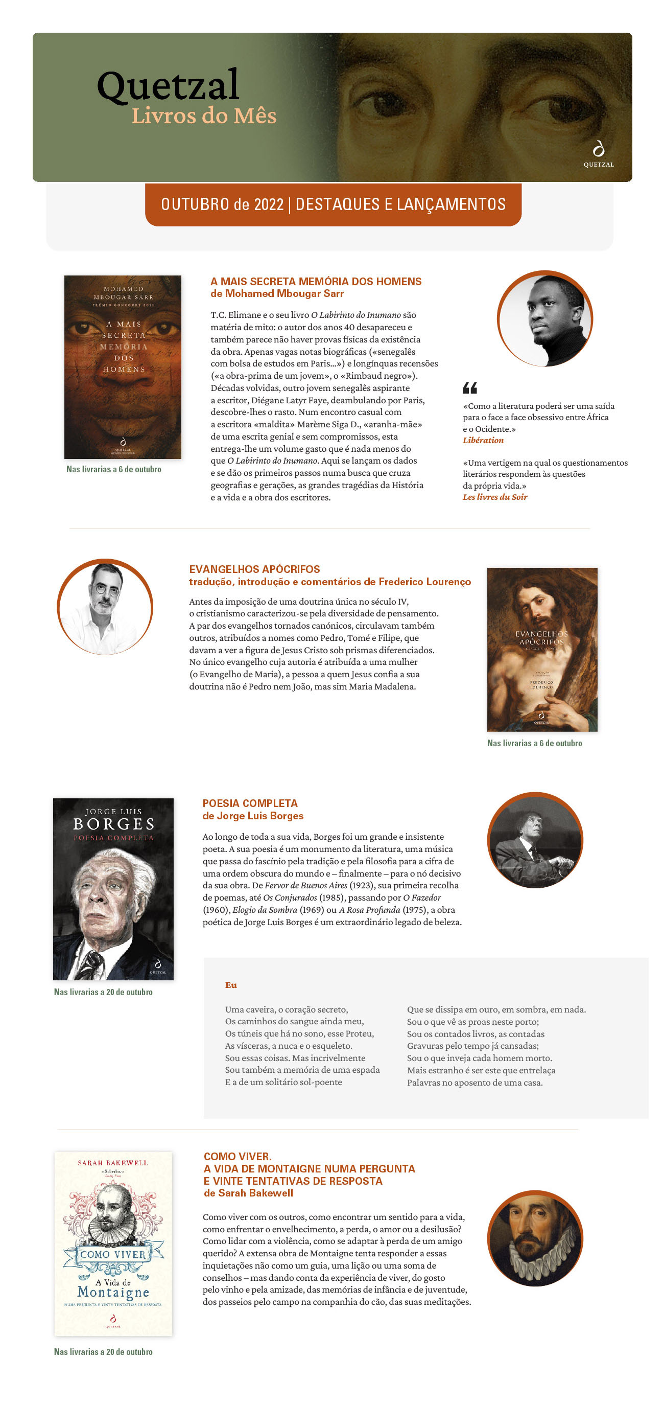 Novidades Quetzal
