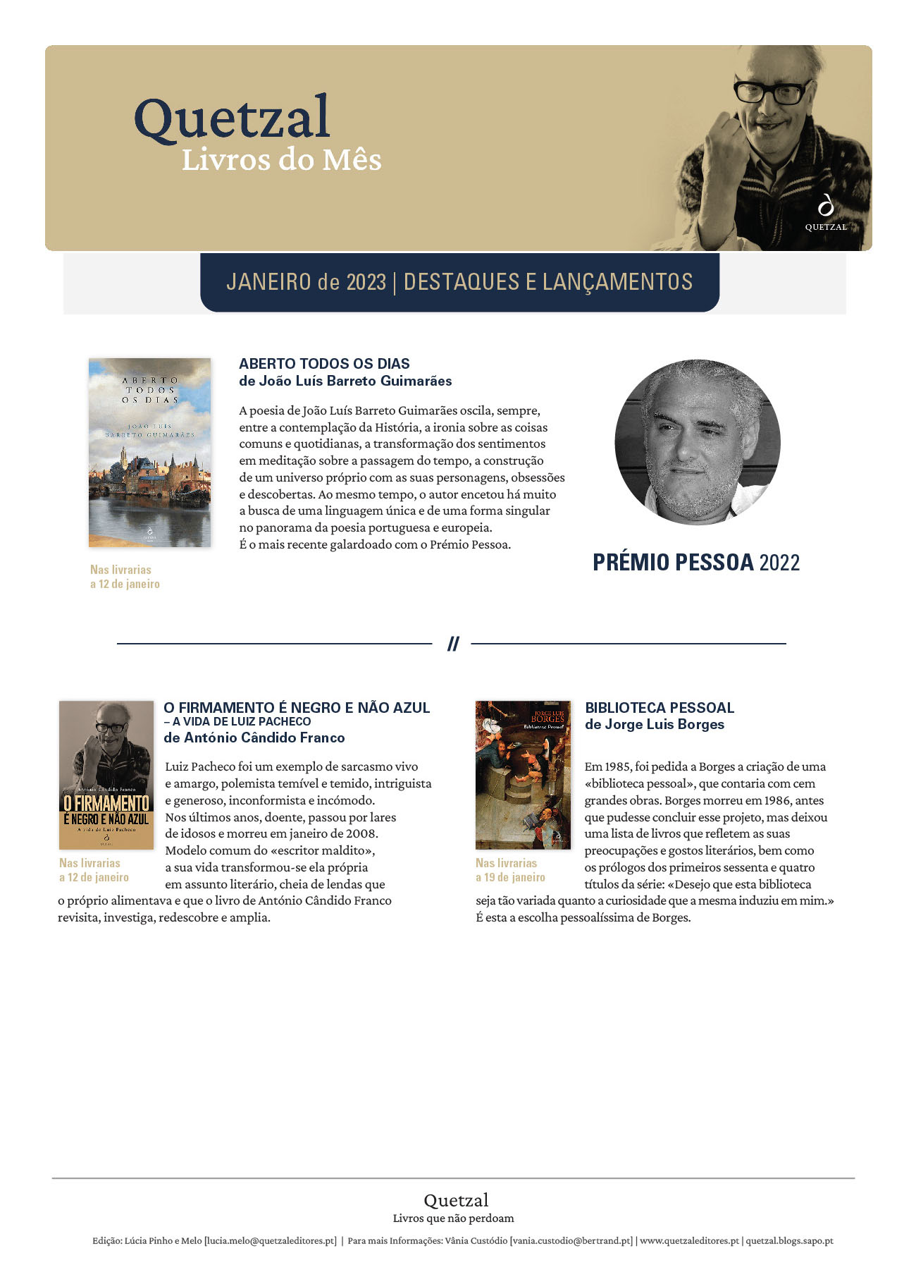 Novidades Quetzal
