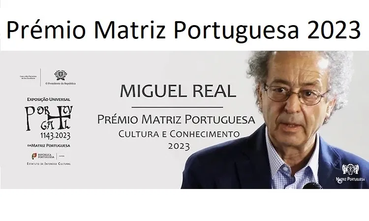 Miguel Real - Prémio Matriz Portuguesa 