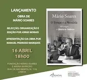 Lançamento do livro O Tempo e a Memória — 100 artigos, de Mário Soares.