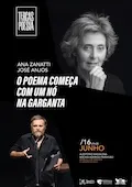 “O poema começa com um nó na garganta”, com Ana Zanatti e José Anjos