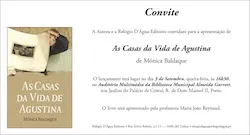 Apresentação de As Casas da Vida, de Agustina