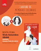 Apresentação do livro CADERNO DE MEMÓRIAS COLONIAIS